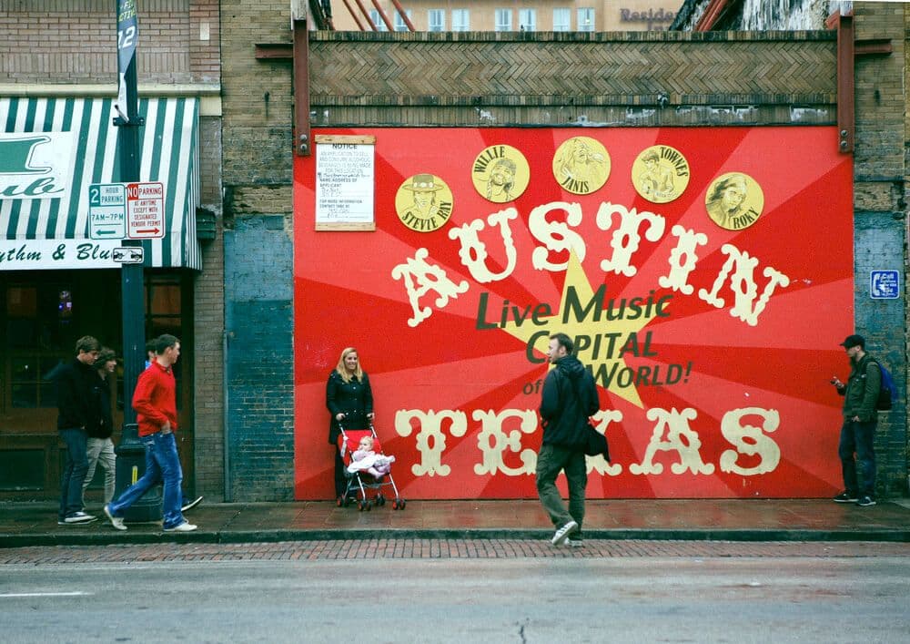 La ville d'Austin au Texas