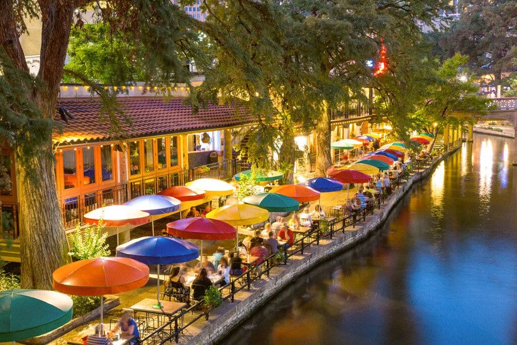 le river walk de San Antonio 