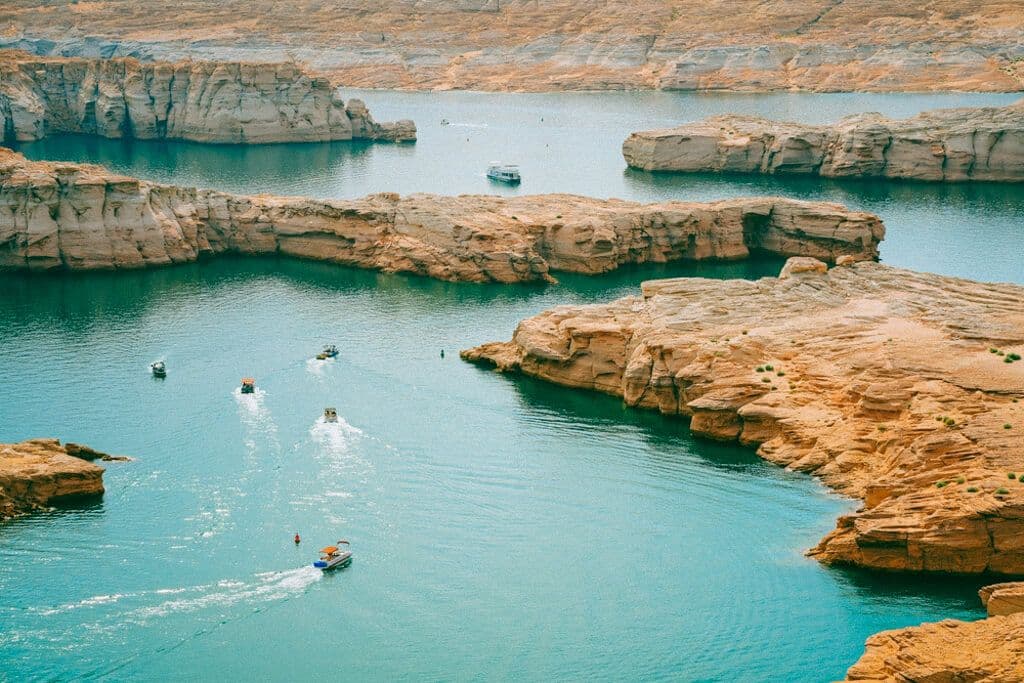 Le lac Powell, Page