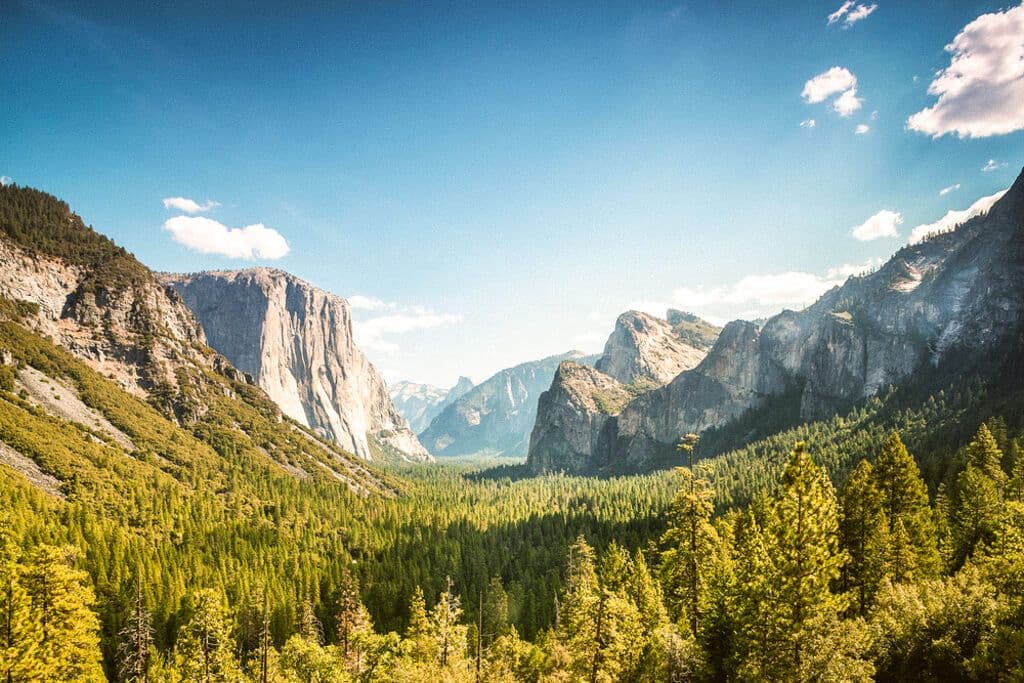 Le parc national de Yosemite