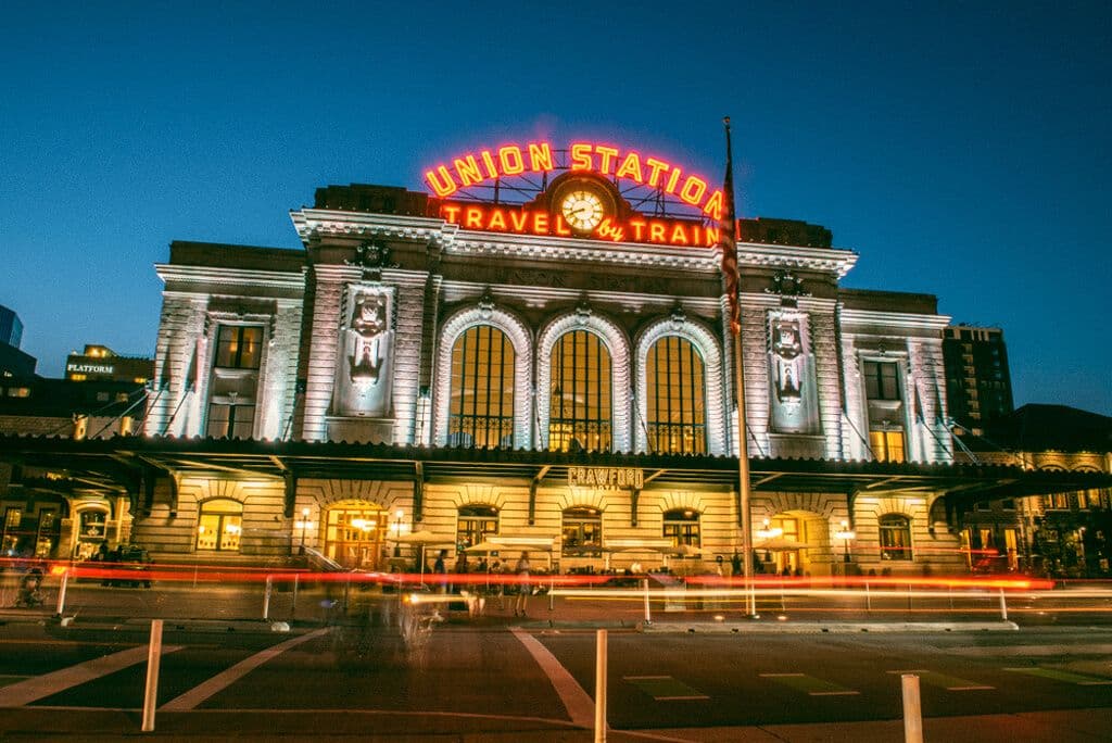 La gare de Denver