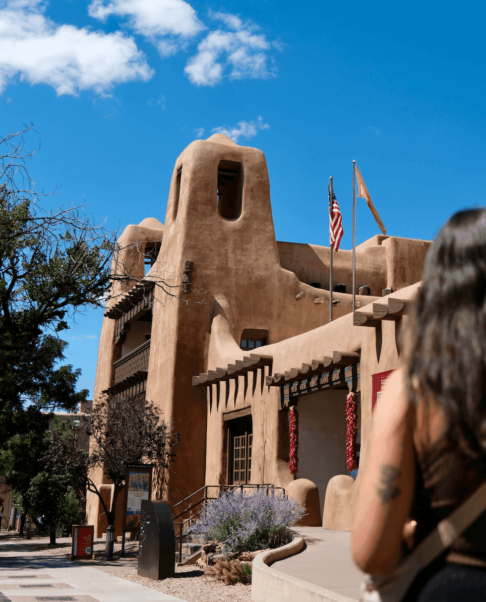 Léa à Santa Fé, Nouveau-Mexique