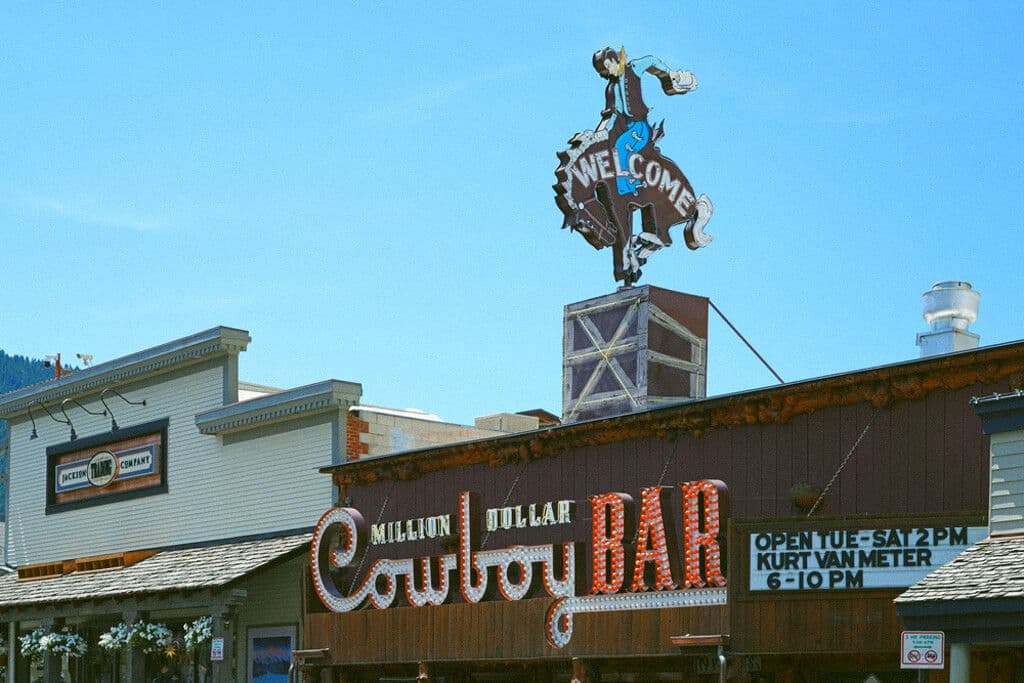 Le Cowboy Bar à Jackson Hole