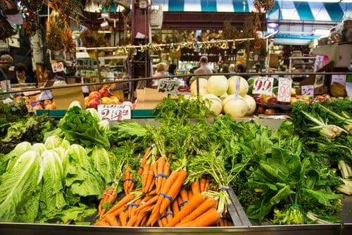 Marché dans le Bronx