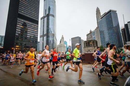 Le marathon de Chicago