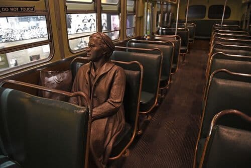 Sculpture de Rosa Parks
