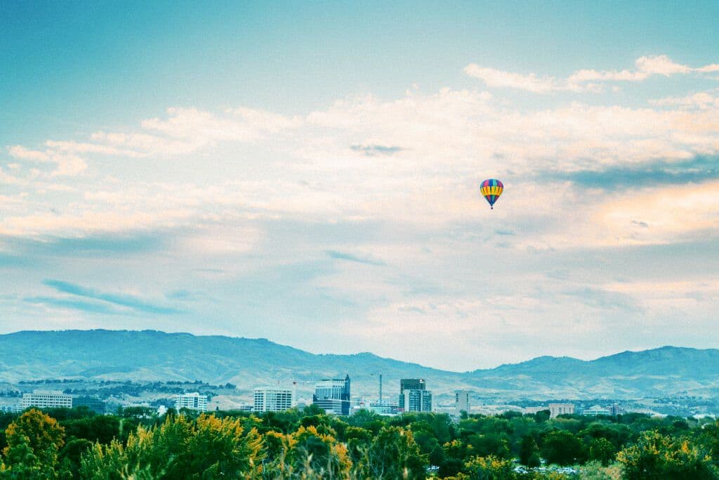 Ville de Boise en Idaho