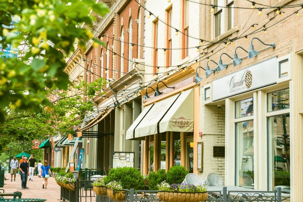 Le centre-ville de Denver