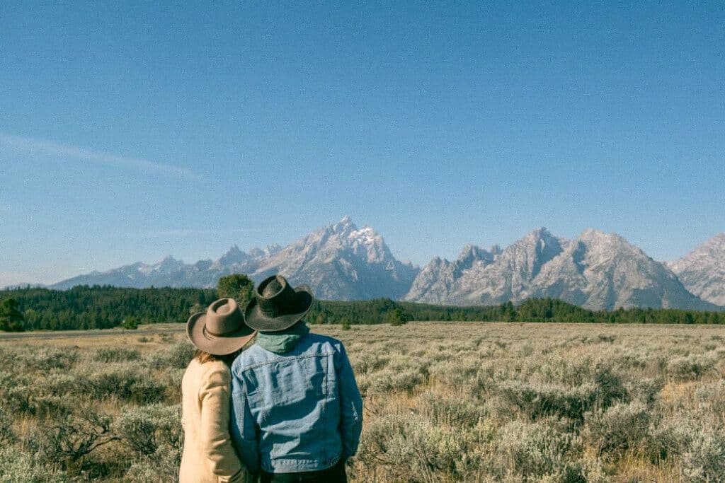 Couple à Grand Teton National Park
