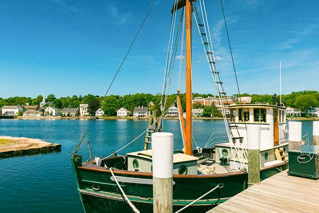Bateau à Mystic