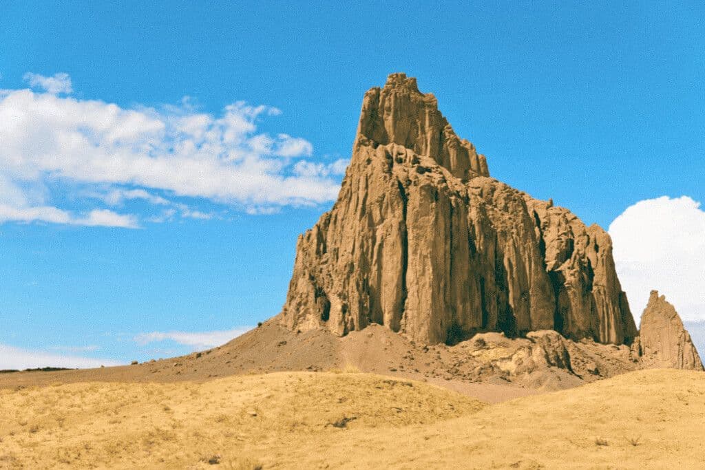 Shiprock, au Nouveau-Mexique