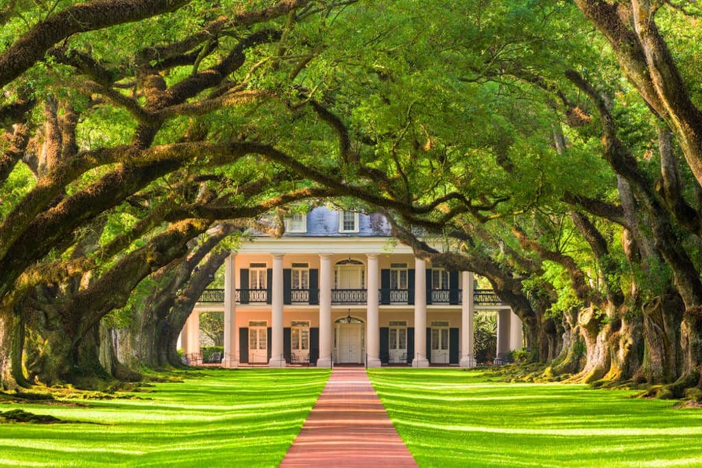 Oak Alley Plantation en Louisiane