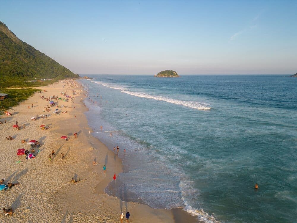 Plage de Grumari Rio