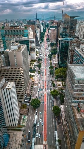 Sao Paulo Paulista Av Avenue