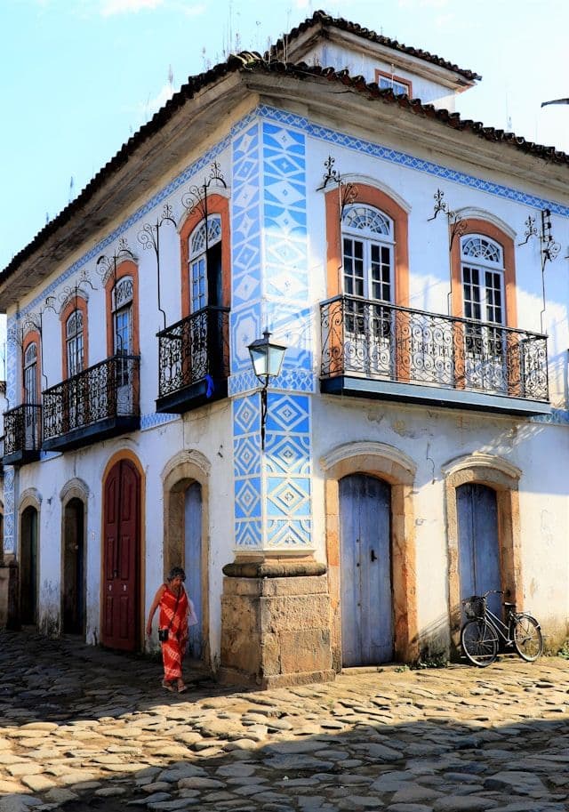 La ville de Paraty, Costa Verde, Brésil
