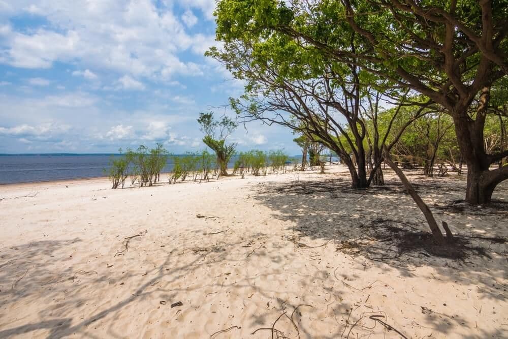 La praia da Lua, Brésil