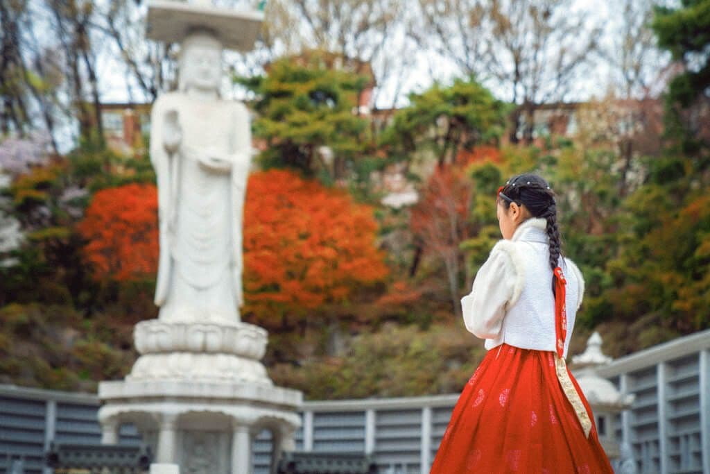 Quartier de Gangnam à Séoul