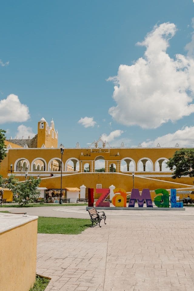 Les rues jaunes d'Izamal
