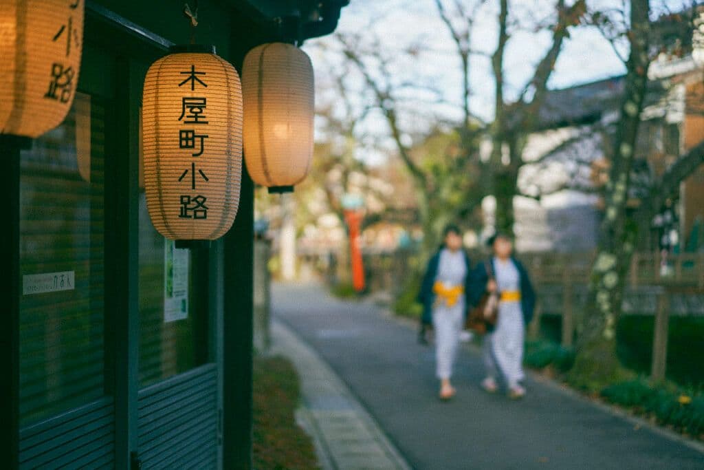 La ville de Kinosaki Onsen