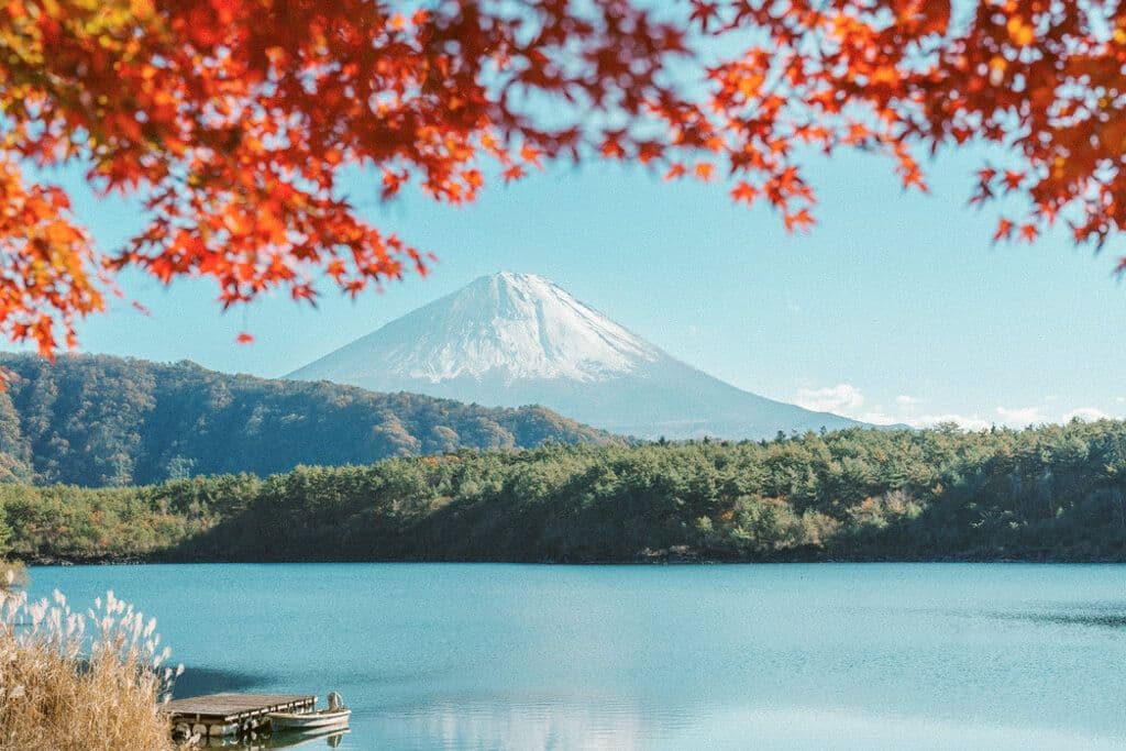 Le Mont Fuji à l'automne