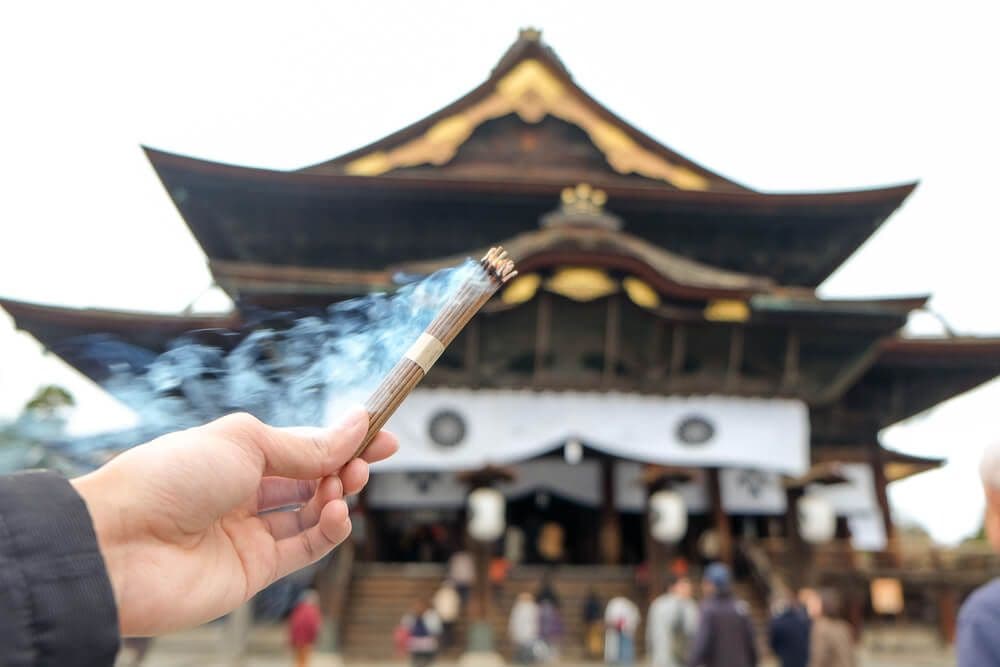 Le temple de Nagano