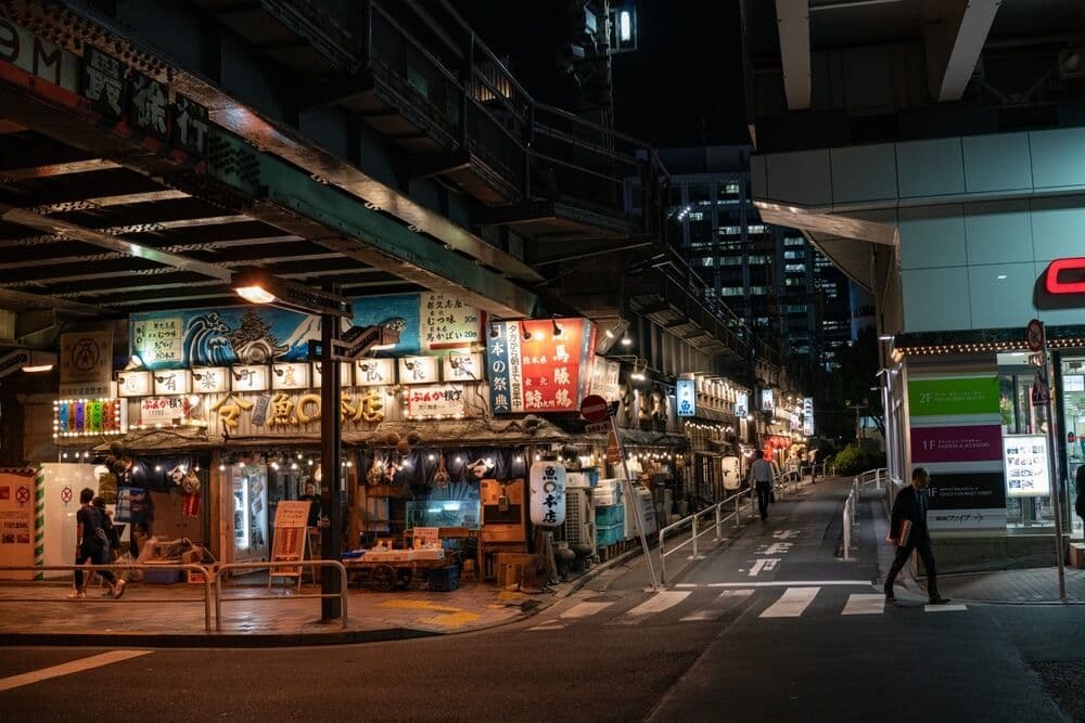 Quartier de Ginza à Tokyo