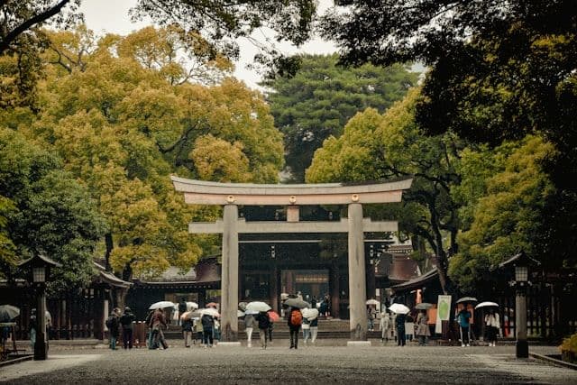 Le sanctuaire Meiji Jingu