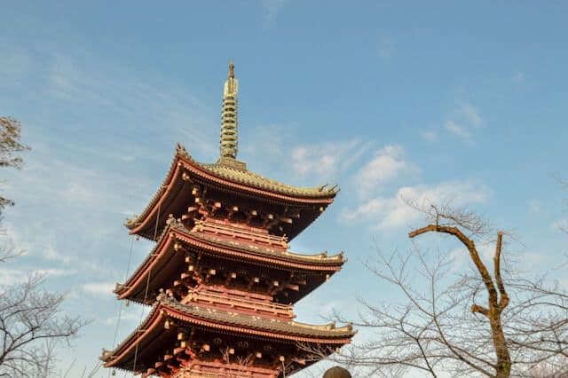 Temple à Tokyo