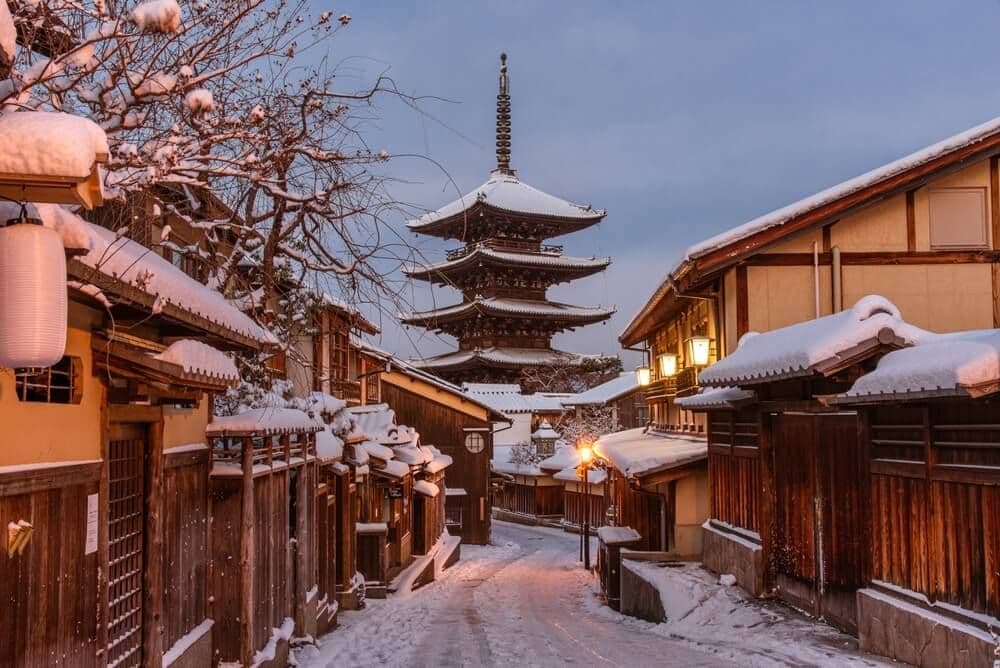 Kyoto en hiver