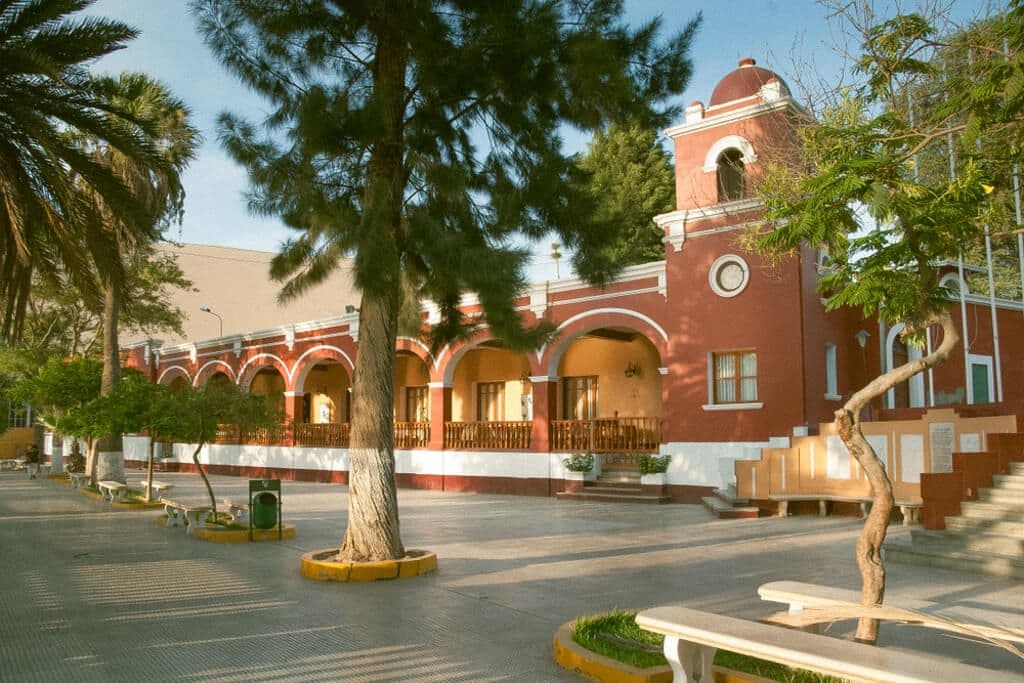 Ville d'Ica, au Pérou