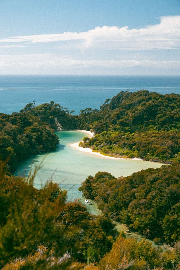 le parc national d'Abel Tasman