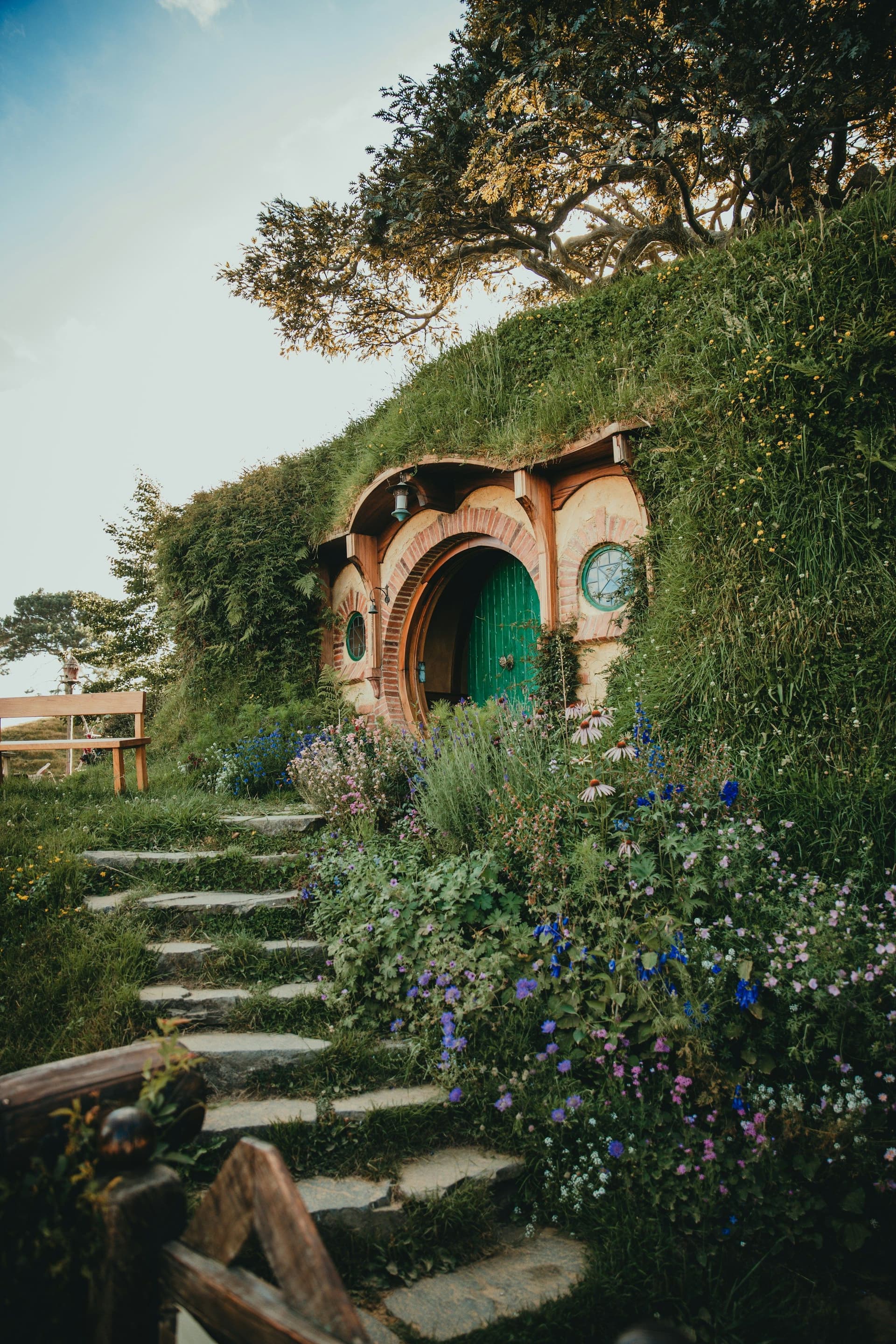 Hobbiton, en Nouvelle-Zélande
