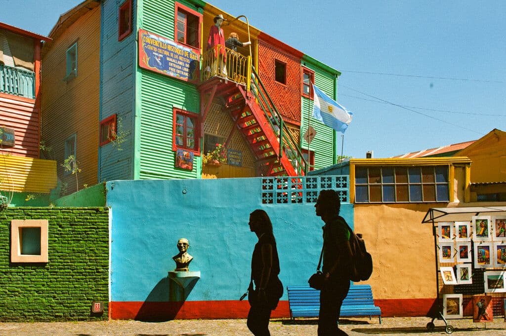 Le quartier de la Boca à Buenos Aires