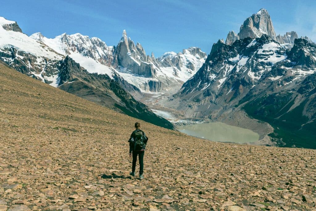 Vue sur le Fitz Roy, Argentine