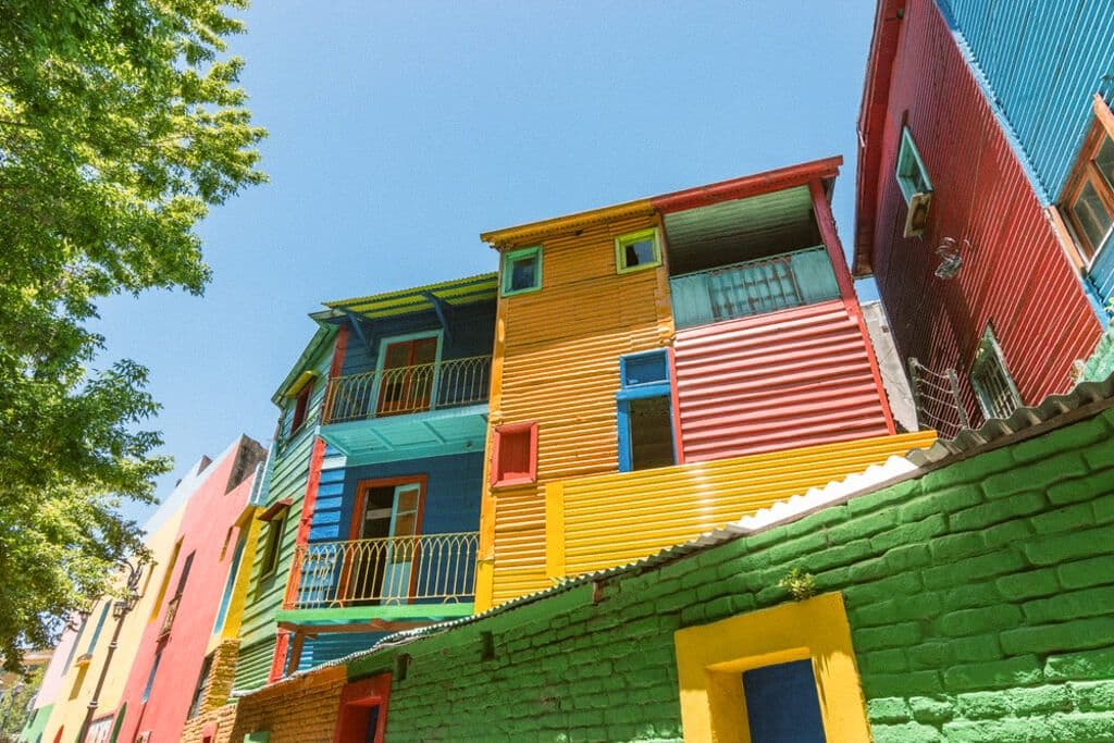 Quartier de la Boca à Buenos Aires