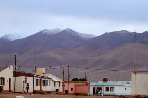 Coucher de soleil à Tolar Grande, à 3.700 a.m. Macon Chain