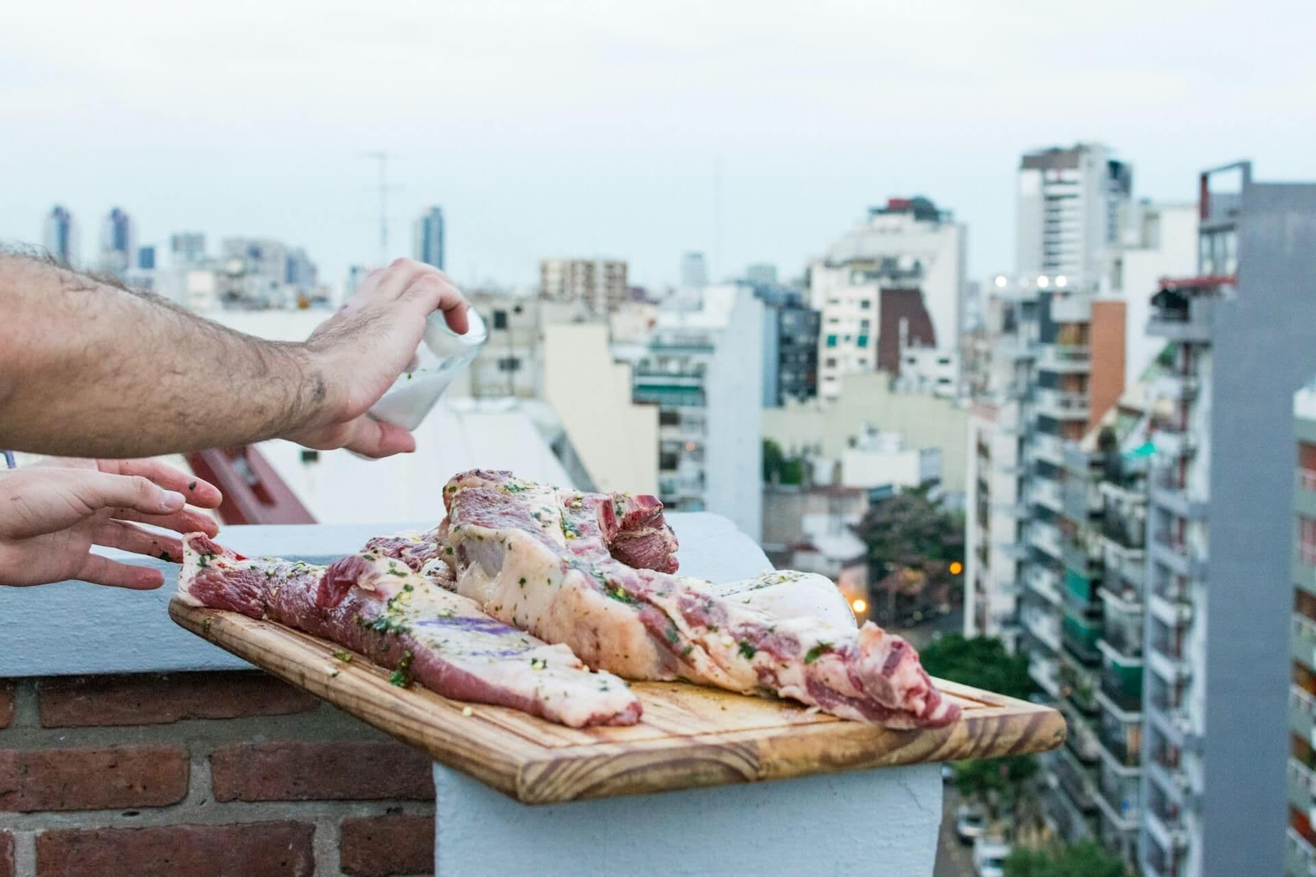 Asado d'Argentine