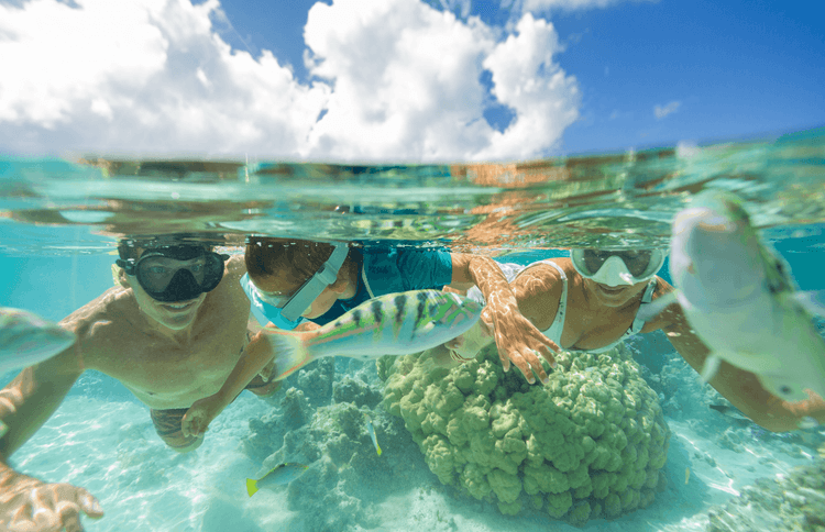 Evasion en famille en Polynesie