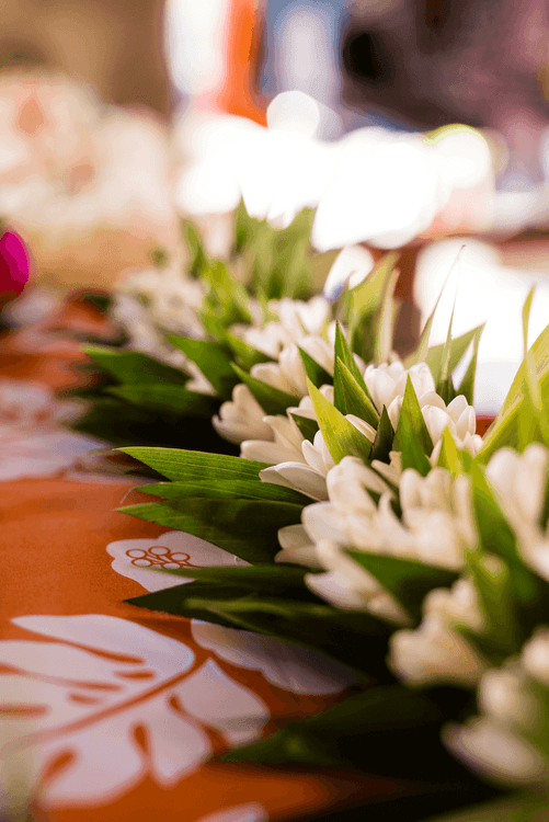 Fleurs à Tahiti