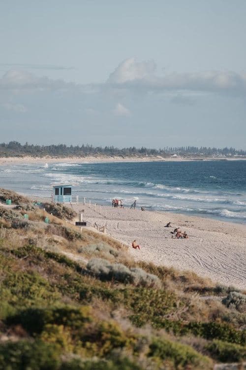 La plage à Perth, Australie