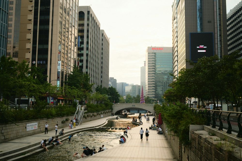 Image illustrant le guide La rivière Cheonggyecheon