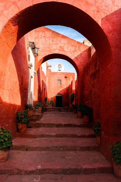 Les rues colorées d'Arequipa, Pérou