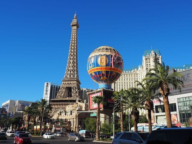 Tour Eiffel à Las Vegas