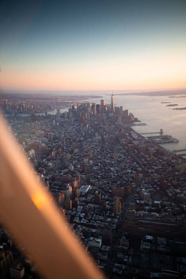 Vol en helicopter au dessus de NYC