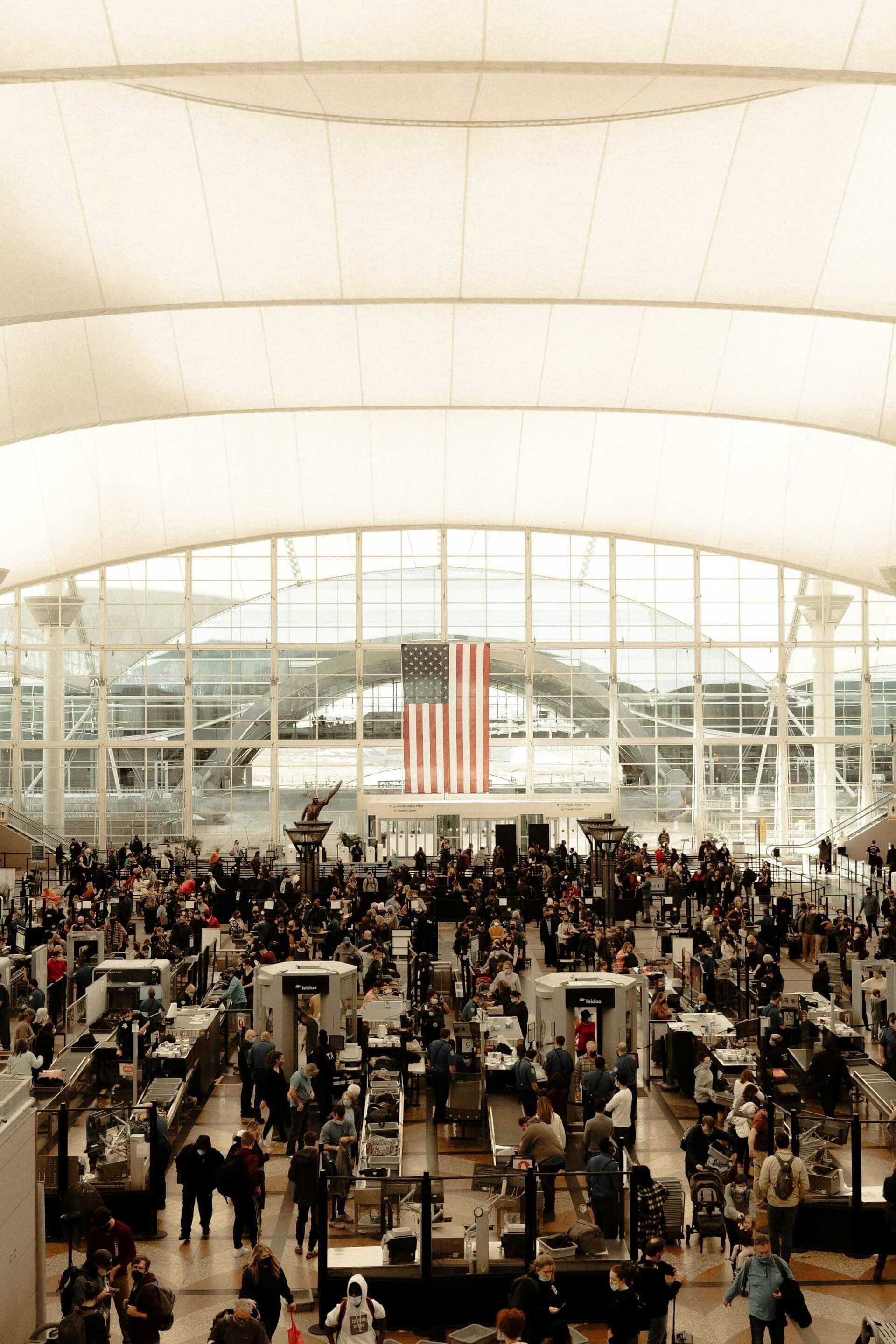 Aéroport aux USA
