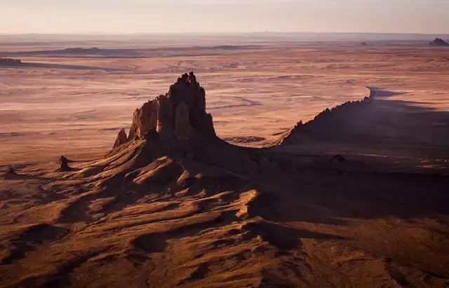Shiprock, au Nouveau-Mexique