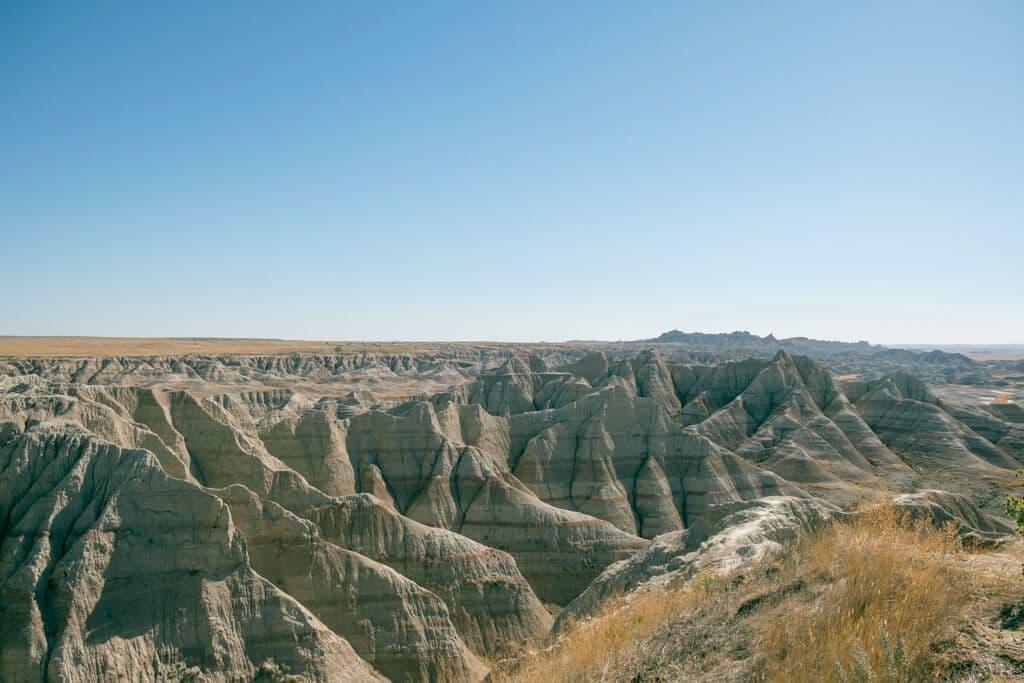 Le parc national des Badlands, Dakota du Sud