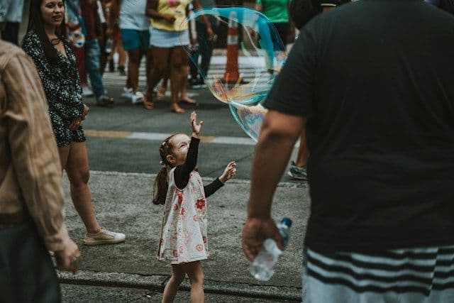 Le brésil avec des enfants