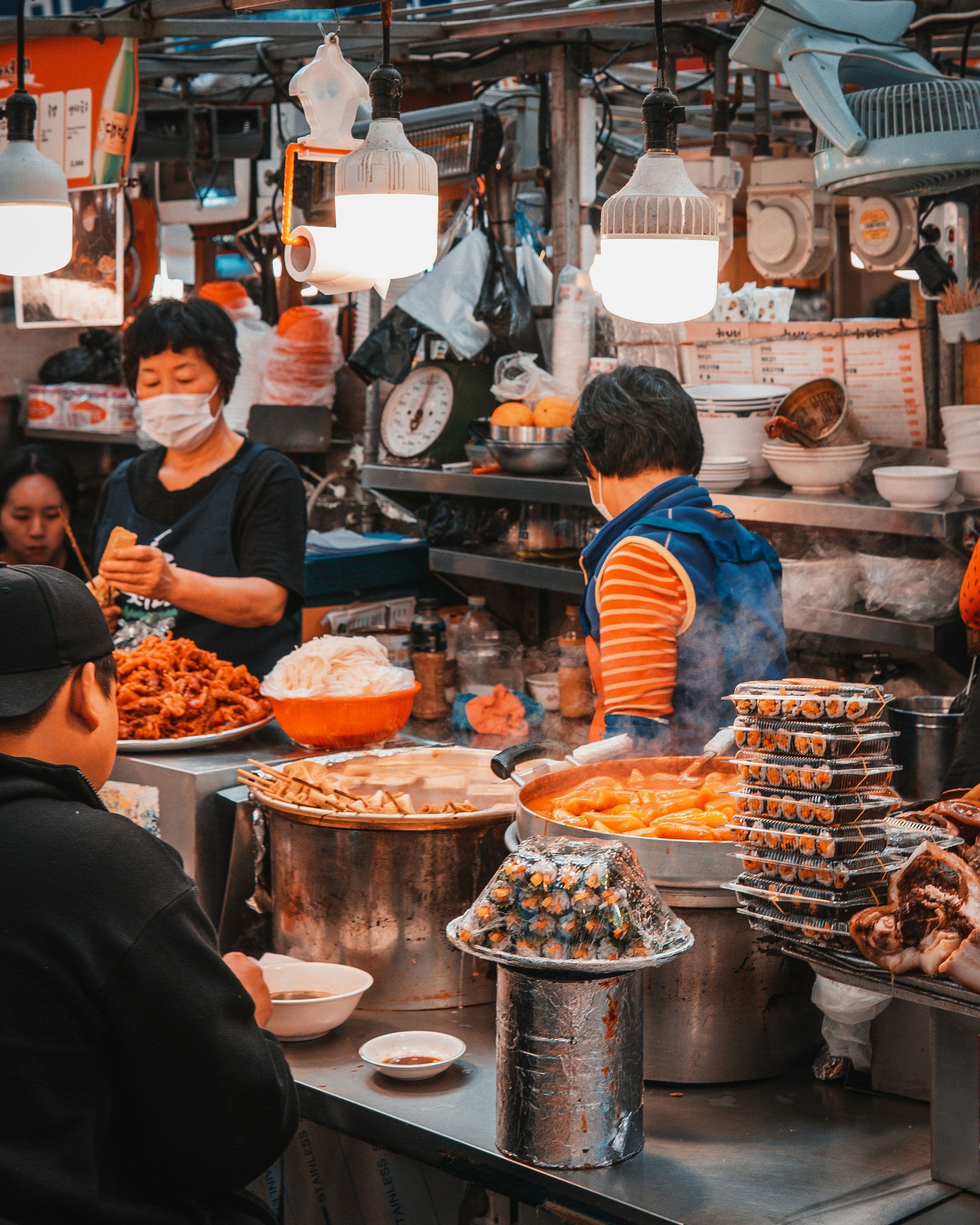 Le street-food à Séoul