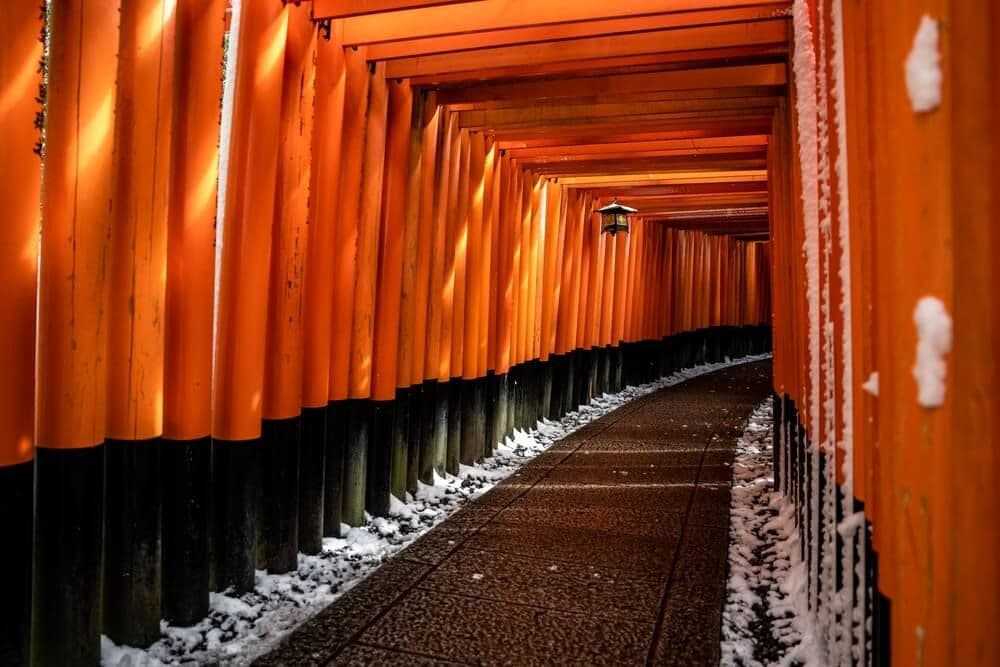 Torii Gate au sanctuaire Fushimi Inari
